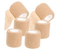 VERDANVERSE 6Rouleaux Bandages Élastiques Respirants Autoadhésifs Lot de Bandes de Support pour Poignet Cheville Flexibilité pour Activités