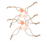 VERDANVERSE 8 pièces Blocs de Sel à Lécher Suspendus pour Chevaux et Ruminants Sel Rose Minéral Naturel pour Chèvres Cerfs Lamas Favorise Énergie et Santé Animale