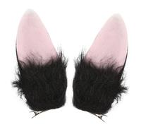 VERDANVERSE Accessoire Oreilles de Lapin Cosplay Pinces Cheveux Peluche Lapin Costume Lapine pour Carnaval Festival Fête et Mascarade