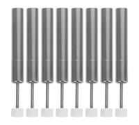 VERDANVERSE Amortisseur de Poubelle Lot de 8 Pièces en Métal et Plastique Système de Frein Hydraulique pour Poubelles Cuisine et Bureau Adapté aux Bacs à Ordures