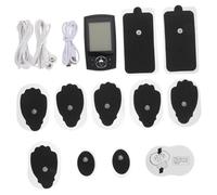 VERDANVERSE Appareil De Massage Musculaire Portable Double Canal Usb 10 Patchs, 36 Modes De Stimulation Pour Douleurs Dorsales, Thérapie Électro-stimulation, Usage Taille, Dos Et Muscles