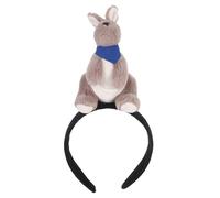 VERDANVERSE Bandeau Peluche Kangourou Animal Mignon Accessoires Cheveux Zoo pour Fêtes Halloween Photos