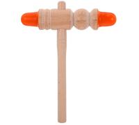 VERDANVERSE Bâton de Massage et D'acupression en Bois Naturel - Taille Compacte - Outil Manuel Ergonomique pour Pied, Main et Jambe - Stimulation des Points D'acupuncture - Relaxation