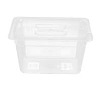 VERDANVERSE Boîte de Rangement pour Cuisson Sous Vide Contenant Transparent avec Couvercle Évaporation Accessoire Pratique pour Appareil Cuisson et Thermoplongeur