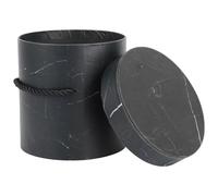 VERDANVERSE Boîte Présent Ronde Fleuriste 13x13 Cm Petite Taille Papier Sûr Emballage Fleurs Saint-valentin Boutique D'art Floral Usage Domestique