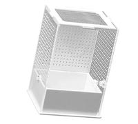 VERDANVERSE Boîte Transparente pour Insectes et Reptiles Terrarium Aéré Durable Acrylique Habitat pour Reptiles Ventilation Stable Facile à Nettoyer Dimensions