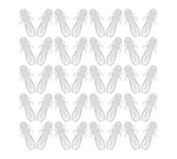 VERDANVERSE Bouchons D’oreilles Étanches en Silicone Souple Transparent, 30 Paires Réutilisables, Isolation Phonique Optimale pour Sommeil, Natation, Voyages et Sports Nautiques