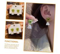 VERDANVERSE Boucles Doreilles Pendantes Muguet Élégantes Fleurs Fraîches pour Femmes