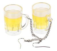VERDANVERSE Boucles Oreilles Goutte Bière Pendantes Pour Femmes Accessoires Drôles Et Confortables Cadeau Mode Léger Et Facile à Porter