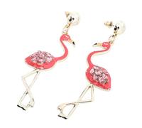 VERDANVERSE Boucles Oreilles Pendantes Flamant Bijoux Décorations Oreilles Cadeau Pour Fille