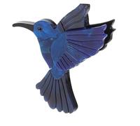 VERDANVERSE Broche Animal Oiseau Acrylique Épingle Décorative Colorée Broche Mignonne pour Vêtements Femme Fille Accessoire Mode et Original