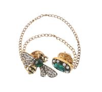 VERDANVERSE Broche Vintage Abeille avec Breloque à Franges Épingle de Col Légère pour Femmes Accessoires Élégants pour Chapeaux Écharpes et Vêtements