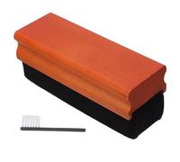 VERDANVERSE Brosse de Nettoyage pour Tourne-Disque Vinyle avec Manche en Bois et Velours Doux Antistatique pour Entretien Audio Familial et Nettoyage D'albums