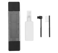 VERDANVERSE Brosse de Nettoyage Prolongateur de Durée de Vie Stylet pour Disques Vinyles et CD en Plastique Éponge Kit de Nettoyage pour Platine Vinyle, 1 Set
