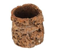 VERDANVERSE Cachette Naturelle en Liège pour Terrarium, Abri Sûr et Respirant de Tronc pour Petits Reptiles comme Tarentules et Crabes Ermite, Décor Authentique