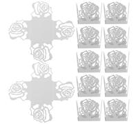 VERDANVERSE Caissettes en Papier pour Chocolat Ajourées Motif Dentelle 50 Pièces Argentées Coupelles à Truffes Décoratives pour Fête Mariage et Présentation de Bonbons