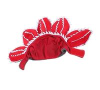 VERDANVERSE Chapeau pour Animal Peluche Motif Fleur Carnivore pour Chaton et Chiot Accessoire Respirant et Confortable Bonnet Petit Animal Portable pour Cosplay et Photos Festives