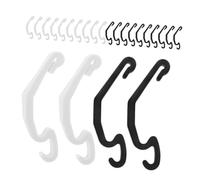 VERDANVERSE Clips pour Cages à Hamsters Et Lapins en Plastique Résistant Fixations De Bord De Cage 40 Pièces Accessoires pour Sécurisées Adaptés Aux Petits Animaux Domestiques