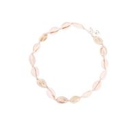 VERDANVERSE Collier Coquillages Fait Main Style Hawaïen avec Pendentif Coquille Naturelle Chaîne Blanche pour Femme Bijoux Originaux pour Fête et