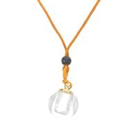 VERDANVERSE Collier Pendentif de Petite Fiole en Verre, Pendentif Bouteille Parfum Rechargeable, Élégant, Unique et Multifonctionnel pour Femmes
