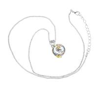 VERDANVERSE Collier Pendentif Licorne en Cristal pour Filles Alliage de Zinc, Design et Polyvalent, pour Anniversaire ou Noël