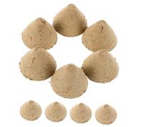 VERDANVERSE Cônes De Moxibustion à Fleurs Rouges 20 Pcs, Pilier Traditionnel En Moxa De Carthame Fait à La Main, Sans Fumée, Portable, Outil De Moxibustion Pour Bien-être Maison Et Relaxation