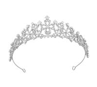 VERDANVERSE Couronne de Mariage Femme Diadème Bridal avec Étincelants Accessoire de Cheveux Chic pour Événements Formels et Fête Sirène