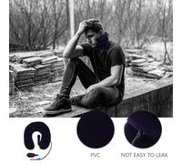 VERDANVERSE Coussin de Cou Gonflable Ajustable U Forme Soutien Cervical pour Bureau et Voyage Réduit Douleurs Au Cou et Portable