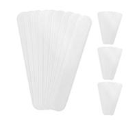 VERDANVERSE coussinets anti-transpiration auto-adhésifs blancs en tissu non tissé 100 pièces jetables pour col de chemise et sports