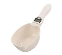 VERDANVERSE Cuillère de Pesée Numérique pour Aliments Animaux Balance Électronique Portable avec Manche Détachable Cuillère Mesure pour Nourriture Chien et Chat et Facile à Précision pour