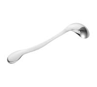 VERDANVERSE Cuillère Ergonomique Coudée pour Personnes Âgées et Handicapées Manche Long Antidérapant Aide Prise Alimentaire pour Mains Arthritiques et Tremblements Ustensile Adaptatif Droit