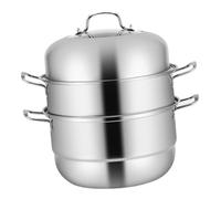 VERDANVERSE Cuiseur Vapeur Inox Couches Multifonction Grand Volume Cuisson Simultanée sans de Pot à Soupe et Hot Pot Polyvalent pour Cuisine Maison