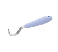 VERDANVERSE Cure-pied Ergonomique en Métal pour Chevaux avec Trou Suspendre, Lime à Sabots Professionnelle, Outil de Nettoyage pour Écuries, Soins Quotidiens des Sabots, Accessoire Solide