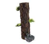 VERDANVERSE Décoration de Tronc d'arbre en Résine 1 Pièce pour Aquarium et Terrarium, Cachette Naturelle pour Poissons Betta et Amphibiens, Ornemente Souche Résistante Compatible Eau Douce