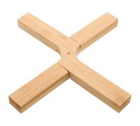 VERDANVERSE Dessous de Plat Pliable, Forme Croix, Protection Thermique et Antidérapante pour Casseroles, la Cuisine et Table