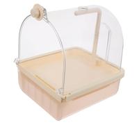 VERDANVERSE Douche pour Oiseaux Petite Cuve Bol Cage à Oiseaux Boîte De Bain Suspendue