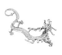 VERDANVERSE Dragon Ear Cuff Clip Non-percing Boucle Oreille Femme Punk Dragon Chinois Costume Accessoire