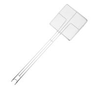 VERDANVERSE Écumoire Carrée Acier Inoxydable avec Maille Fine Skimmer Cuillère pour Friture Filtre Graisse Friteuse Ustensile Cuisine pour Enlever Résidus Dhuile