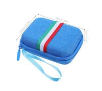 VERDANVERSE Étui De Voyage Pour Glucomètres Et Kits De Test De Glycémie Noir, Sacoche Portable Fermeture Éclair, Rembourrage Protecteur, Rangement Compact Polyvalent Pour Usage Et Déplacement