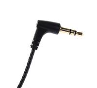 VERDANVERSE Fil de Réparation d'Écouteurs DIY 12 M Câble Lc-Ofc Cuivre sans Oxygène Noir Transparent Embout Coudé Accessoires pour Écouteurs Remplacement et Mise à Niveau