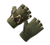 VERDANVERSE Gants Demi Doigts Antidérapants pour Homme Protection Manutention Extérieur Renforcée Respirants et Confortables Adaptés VTT et Hiver