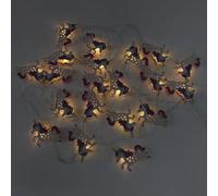 VERDANVERSE Guirlande Lumineuse Licorne en Fer 3 Mètres 20 LED sans Pile Veilleuse Décorative pour Chambre Fête et Noël Éclairage D’Ambiance USB Éclairage Intérieur et Extérieur