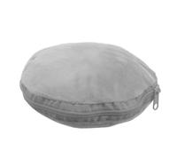 VERDANVERSE Housse Isolante Ronde Anti-brûlure pour Chauffe-mains Électrique Protection Douce Velours Gris avec Fermeture Éclair Manchon Thermique Confortable et Sécurisé pour Usage Domestique