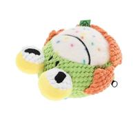 VERDANVERSE Interactif Forme de Grenouille Électrique pour Chiens et Chats à Mâcher Résistant pour Chiots et Animaux Divertissement Stimulant et Anti-Morsure Petite