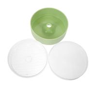 VERDANVERSE Jardinière Hydroponique à Herbe à Chat Pot à Herbe à Chat sans Terre Plastique Vert pour Intérieur pour Animaux De Compagnie