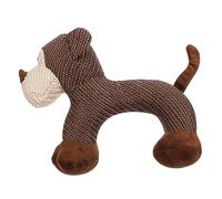 VERDANVERSE Jouet Peluche pour Chien Squeaky Molar Toy Sonore pour Chiens Améliore La Santé Et Renforce Le Lien avec Votre Animal