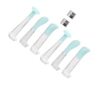 VERDANVERSE Kit Accessoires pour Oreille Visuel Silicone Souple Embouts de Rechange Transparents Cuillères Écrous Protection Rayures Remplacement Pratique