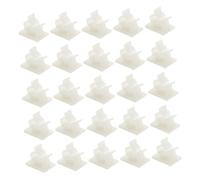 VERDANVERSE Kit Clips Auto Adhésifs pour Organisateur de Câbles Fixation Ajustable pour Bureau Maison et Voiture Protection Électriques Range Fils Solide et Pratique