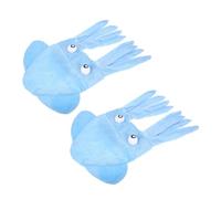 VERDANVERSE Lot de 2 Chapeaux Pieuvre Bleus Extravagants en Tissu Léger et Confortable, Couvre-chefs Amusants pour Fêtes, Cosplay, Voyages et Déguisements Garçon et Filles et Adultes,