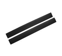 VERDANVERSE Lot De 2 Couvre-espaces En Silicone Résistant à La Chaleur 53 Cm Noir, Protège-poêle Pour Plan De Travail, Bandes D'étanchéité Antisalissure Adaptées à La Cuisine